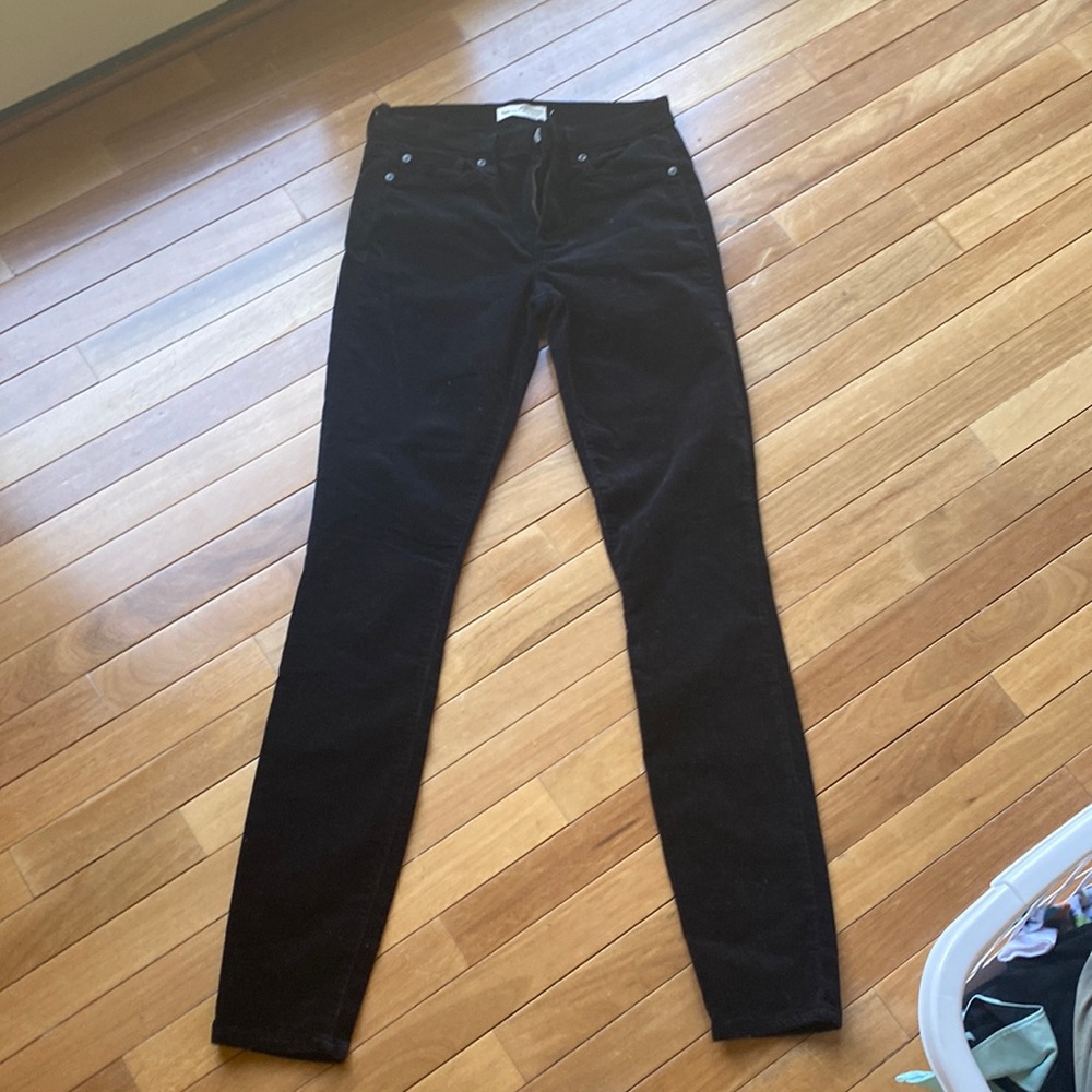 Gap black corduroy pants